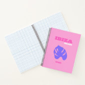 Ibiza, Reisekunst, Preppy, Preppy Room, Pink Notizblock (Innenseite)