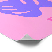 Ibiza, Reisekunst, Preppy, Preppy Room, Pink Poster (Ecke)