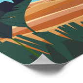 Ibiza-Reiseplakat Poster (Ecke)