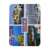 Ibiza ^ San Miquel - Altstadt - Santa Eularia - Magnet (Vertikal)
