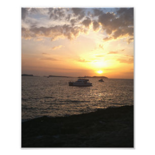 Ibiza Sonnenuntergang Fotodruck