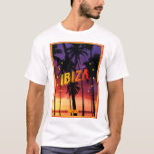 Ibiza, Sonnenuntergang T-Shirt (Vorderseite)
