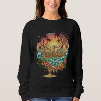 Ibiza-Sonnenuntergangs-Paradies Sweatshirt