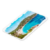 Ibiza Spain Beach Landschaftsreise Magnet (Linke Seite)