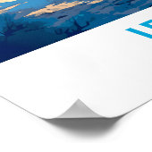 Ibiza Spain Reisen Print Poster (Ecke)