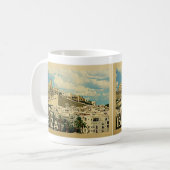 Ibiza Spain Vintage Travel Kaffeetasse (Vorderseite Links)