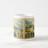 Ibiza Spain Vintage Travel Kaffeetasse (Mittel)