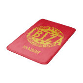 IBIZA Spanien - Bassmatte für Monogramm Badematte (Schrägansicht)
