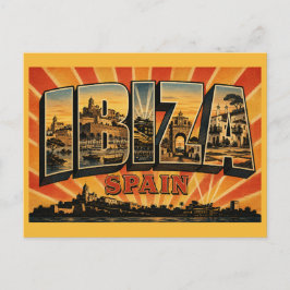 Ibiza Spanien Dalt Vila Zitadelle Postkarte