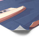 Ibiza Spanien Der berühmte Aussichtsberg Poster (Ecke)