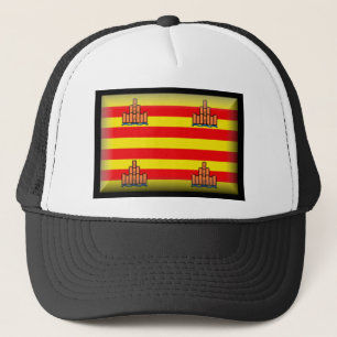 Ibiza Spanien Flagge Truckerkappe