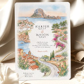 Ibiza Spanien Hochzeit Einladung