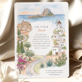 Ibiza Spanien Hochzeit Einladung