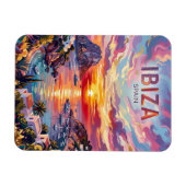 Ibiza Spanien Magnet (Horizontal)