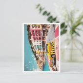 Ibiza Spanien Pop Kunst, Dichtung und Musik Postkarte (Stehend Vorderseite)