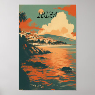 Ibiza Spanien Poster