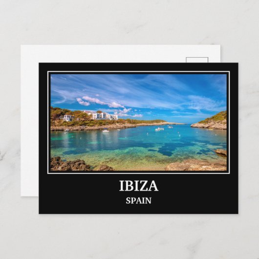 Ibiza Spanien Postkarte (Vorne/Hinten)