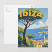 Ibiza Spanien Postkarte (Vorne/Hinten)