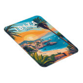 Ibiza Spanien Reisen Kunst, Dichtung und Musik Vin Magnet (Rechte Seite)