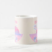 Ibiza, Spanien, Reisen Kunst, Preppy Art, Pink Kaffeetasse (Mittel)