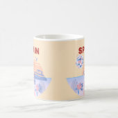 Ibiza, Spanien, Reisen Kunst, Retro Kunst, Pasta Kaffeetasse (Mittel)