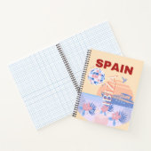 Ibiza, Spanien, Reisen Kunst, Retro Kunst, Pasta Notizblock (Innenseite)