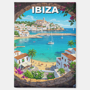 Ibiza Spanien Reisen Magnet