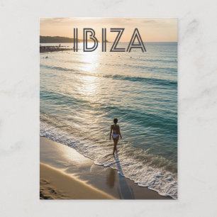 Ibiza Spanien Reisen Postkarte