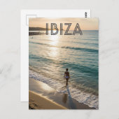 Ibiza Spanien Reisen Postkarte (Vorne/Hinten)
