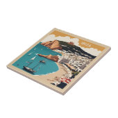 Ibiza, Spanien Reiseplakat Fliese (Seite)