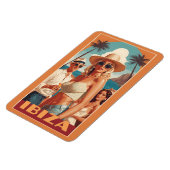 Ibiza, Spanien Reiseplakat Magnet (Linke Seite)
