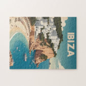 Ibiza, Spanien Reiseplakat Puzzle (Horizontal)