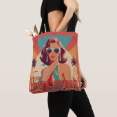 Ibiza, Spanien Reiseplakat Tasche (Von Nahem)