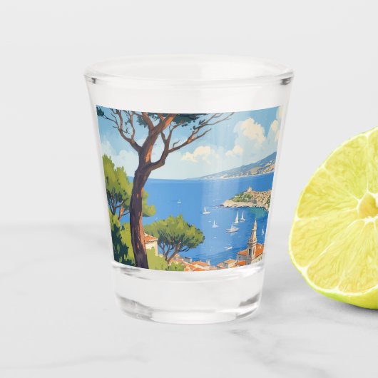 Ibiza Spanien Schnapsglas (Vorderseite)