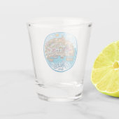 Ibiza Spanien Schnapsglas (Rückseite)