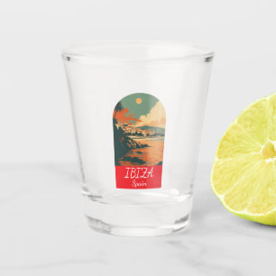 Ibiza Spanien Schnapsglas
