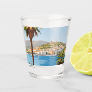 Ibiza Spanien Schnapsglas