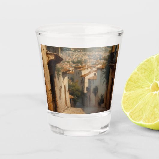 Ibiza Spanien Schnapsglas (Vorderseite)