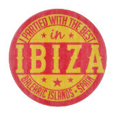 IBIZA Spanien - spanisches Spanbrett Schneidebrett (Vorderseite)