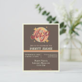 Ibiza Spanien thematische Party Einladung eivissa (Stehend Vorderseite)