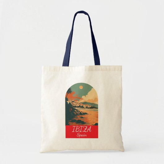Ibiza Spanien Tragetasche (Vorne)
