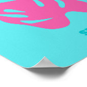 Ibiza, Spanien, Travel Art, Preppy Room Poster (Ecke)