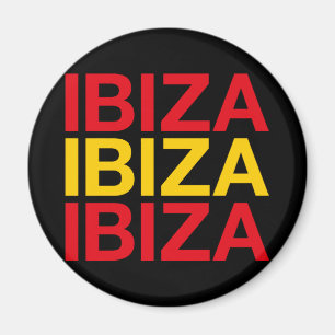 IBIZA Spanische Flagge Magnet