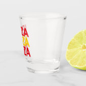 IBIZA Spanische Flagge Schnapsglas (Rechts)