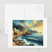 Ibiza, Spanische Küste, Postkarte (Vorne/Hinten)