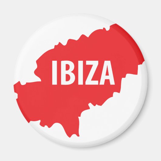 Ibiza-Symbol Magnet (Vorne)