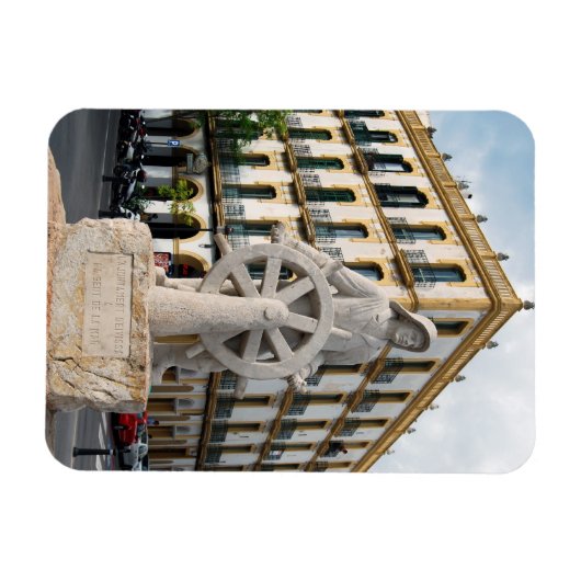 Ibiza Town Magnet (Horizontal)
