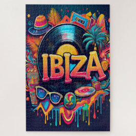 Ibiza Vibes – A Bold Celebration of Music & Color  Puzzle