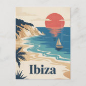 Ibiza Vintag Postkarte (Vorderseite)