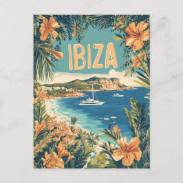 Ibiza Vintag Postkarte